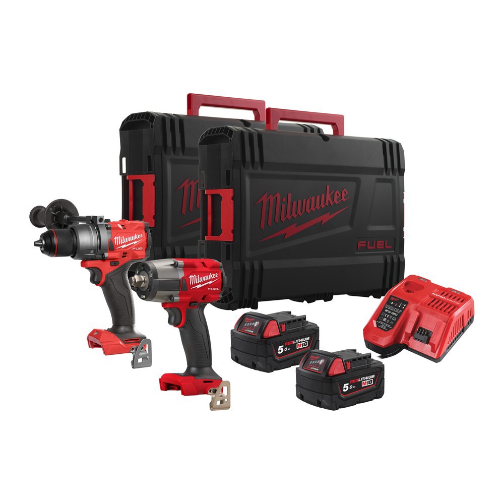 accu combiset milwaukee 5.0Ah/18.0V