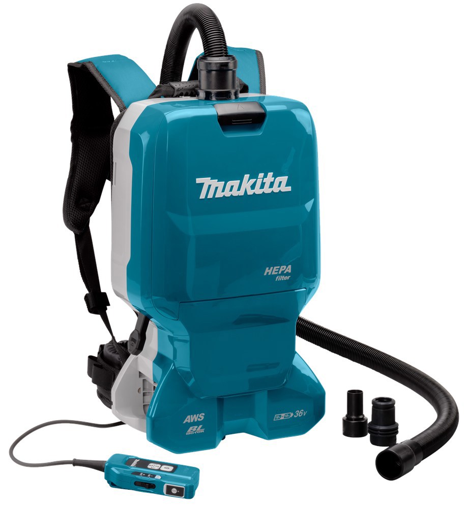 accu rugstofzuiger makita