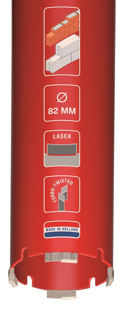diamantboor droog carat laser