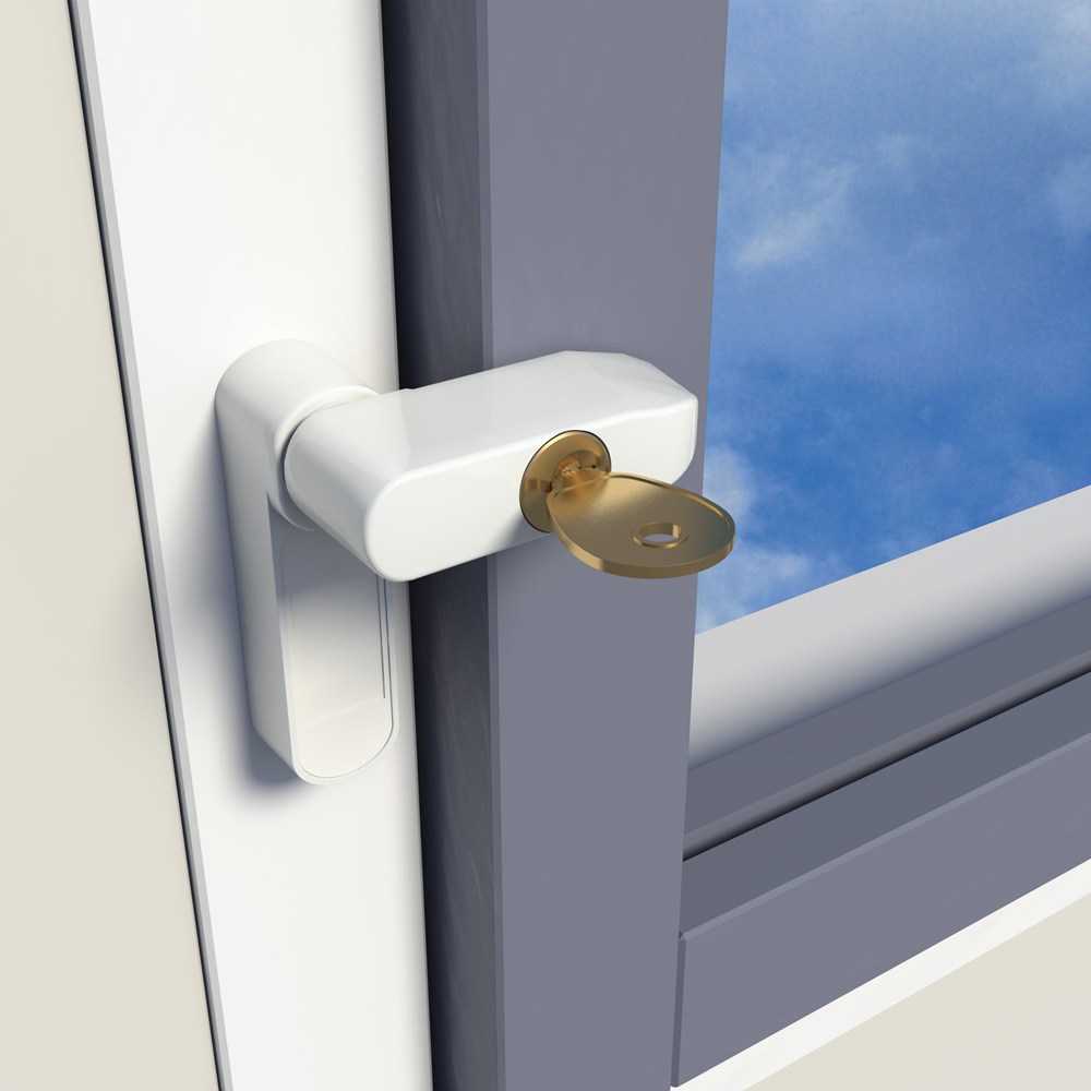 raamgrendel afsluitbaar wit secumax-3