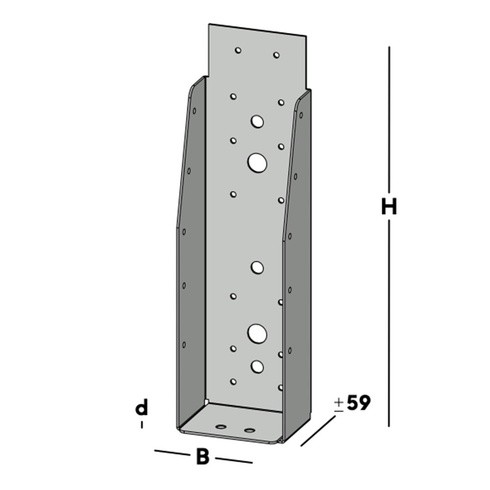 balkdrager gbs zonder lip sv-3