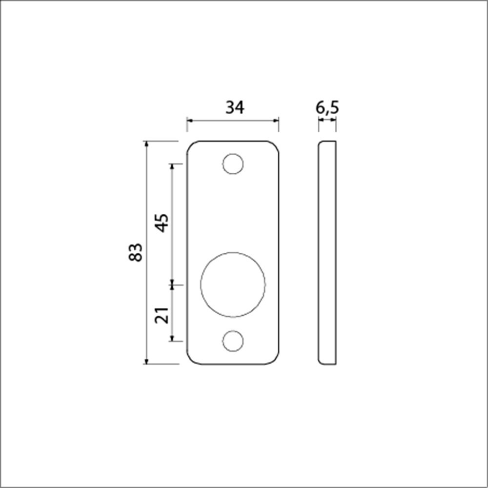 deurkrukrozet aluminium f1 ami-3