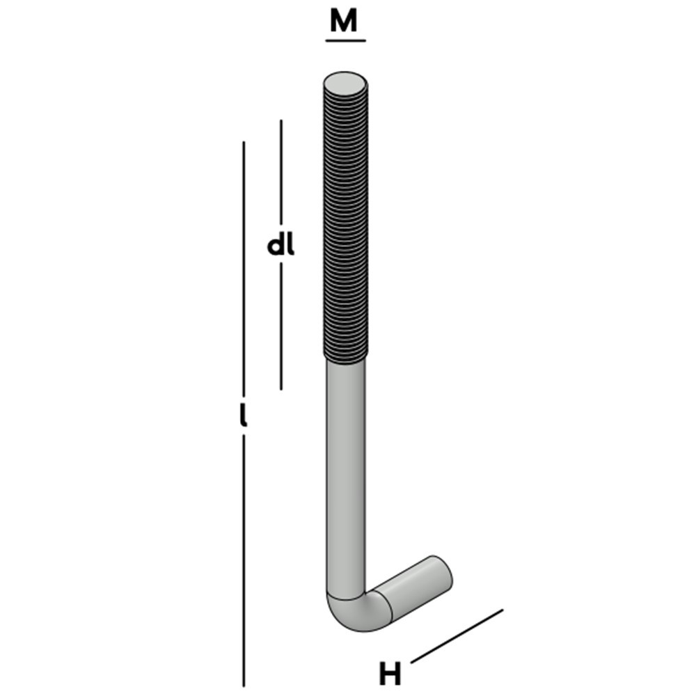 muurplaatanker met haak elvz-4