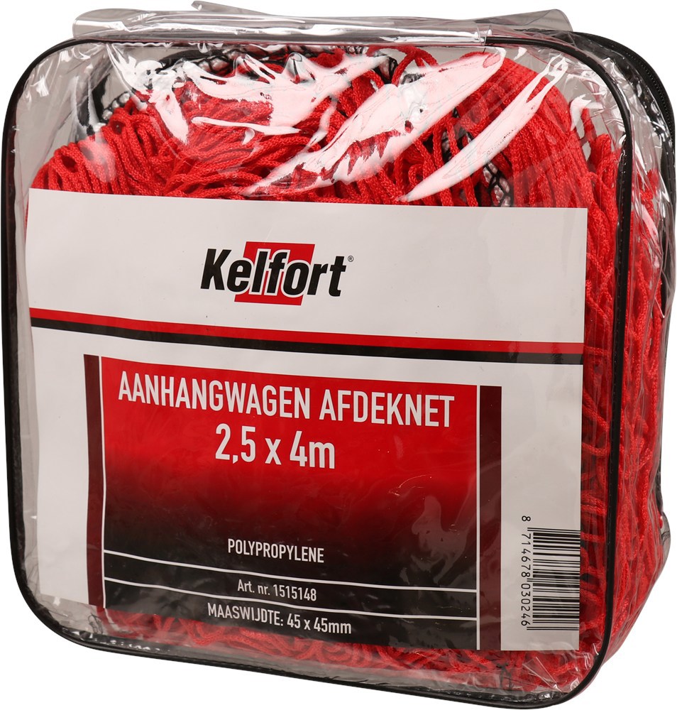 veiligheidsnet aanhanger polypropyleen