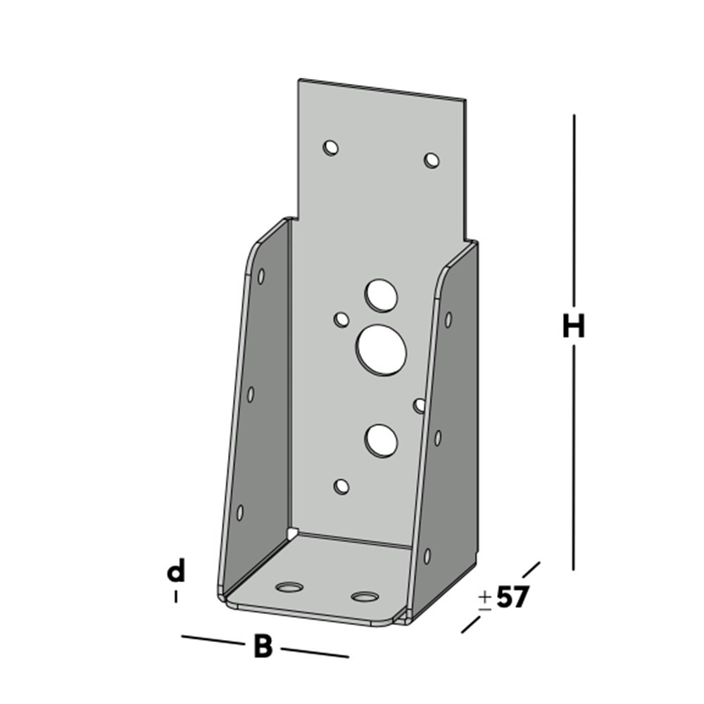 balkdrager gbs zonder lip sv-3