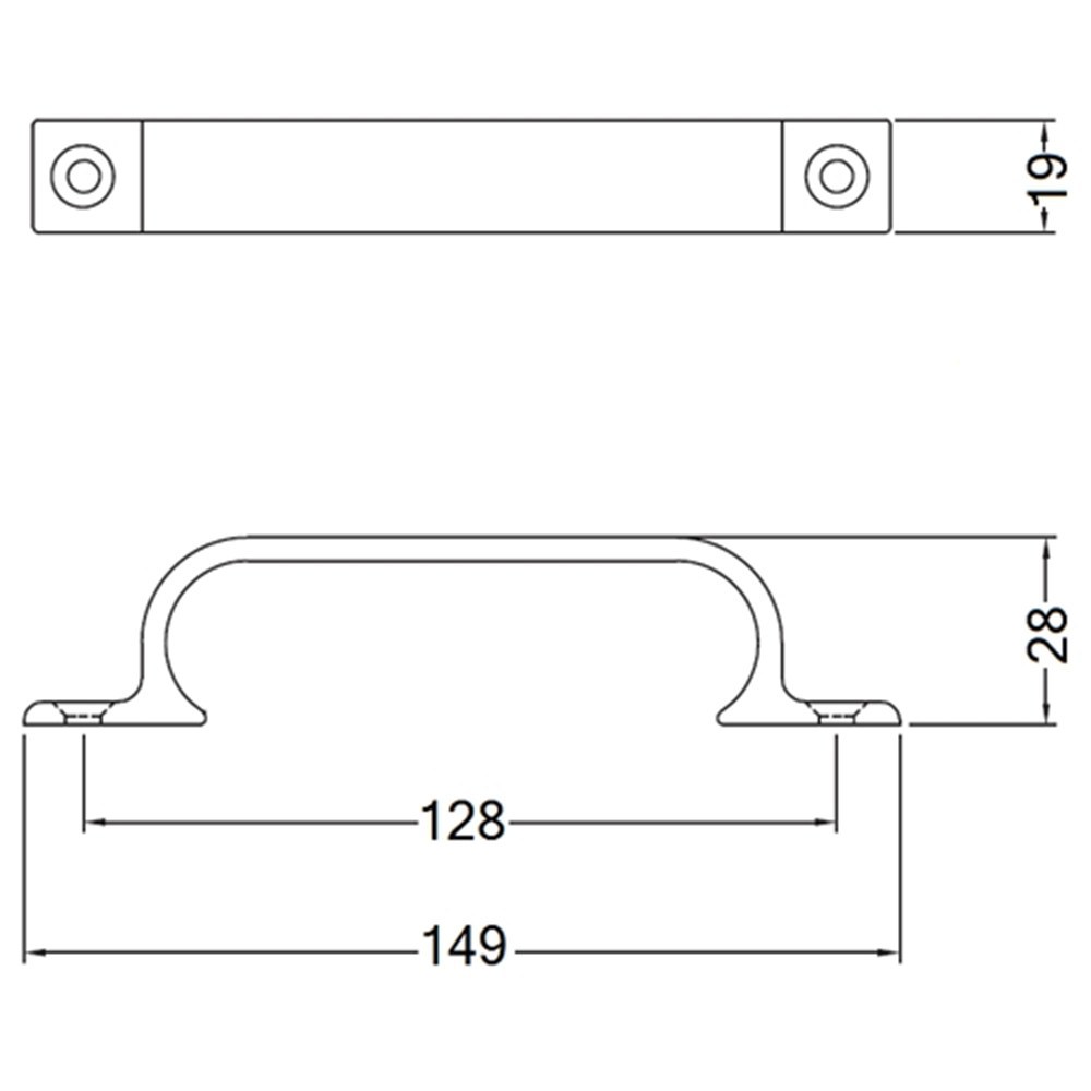 handgreep aluminium mat zwart hermeta-3