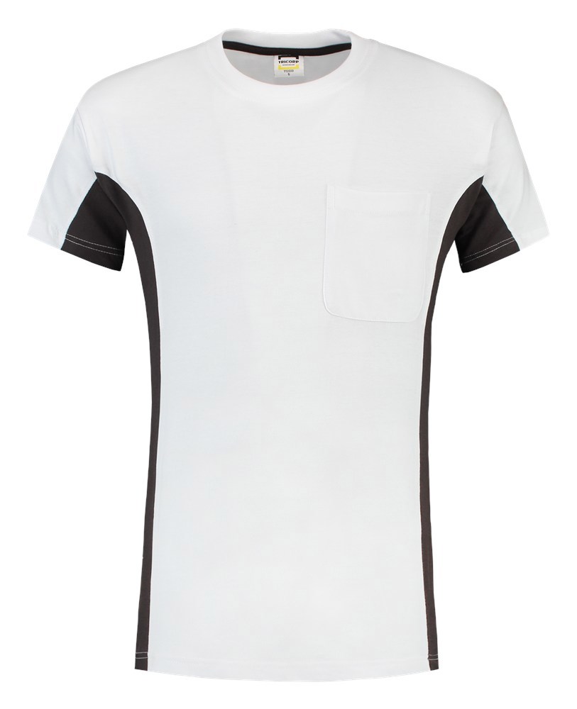 T-shirt bicolor borstzak tricorp-3