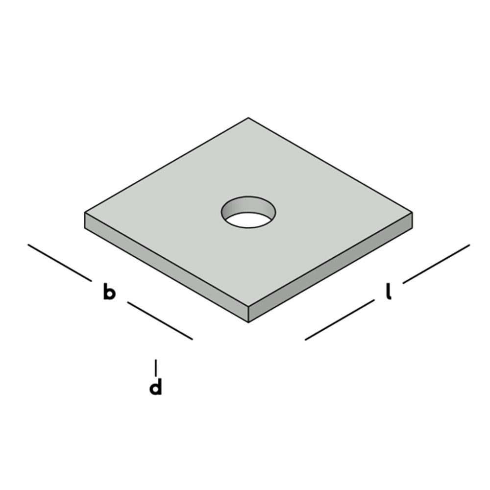 volgplaat vierkant sv-3