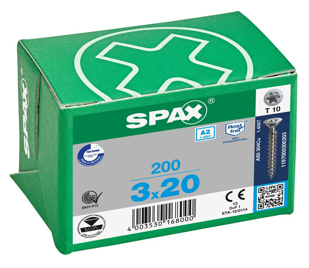 spaanplaatschroef rvs a2 spax-5