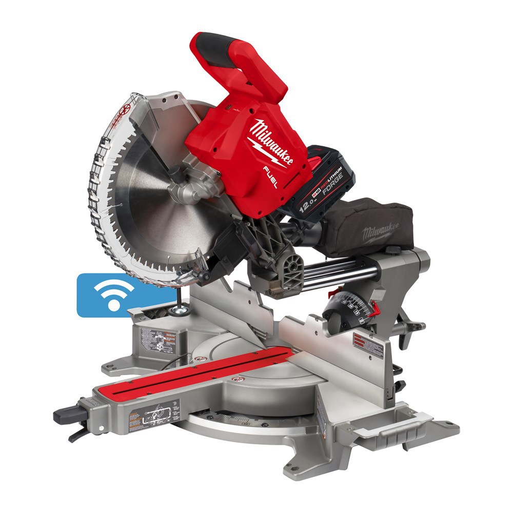 accu radiaal afkortzaagmachine milwaukee