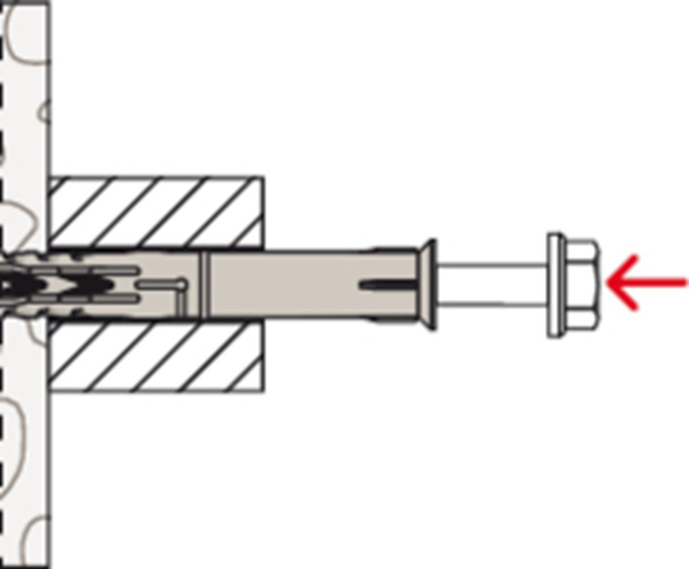 kozijnplug nylon fischer-6