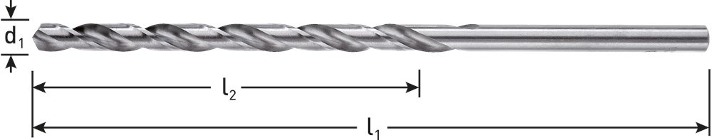 spiraalboor hss-g cilindrisch rotec-3