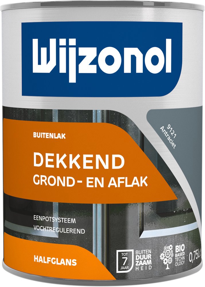 buitenverf halfglans antraciet