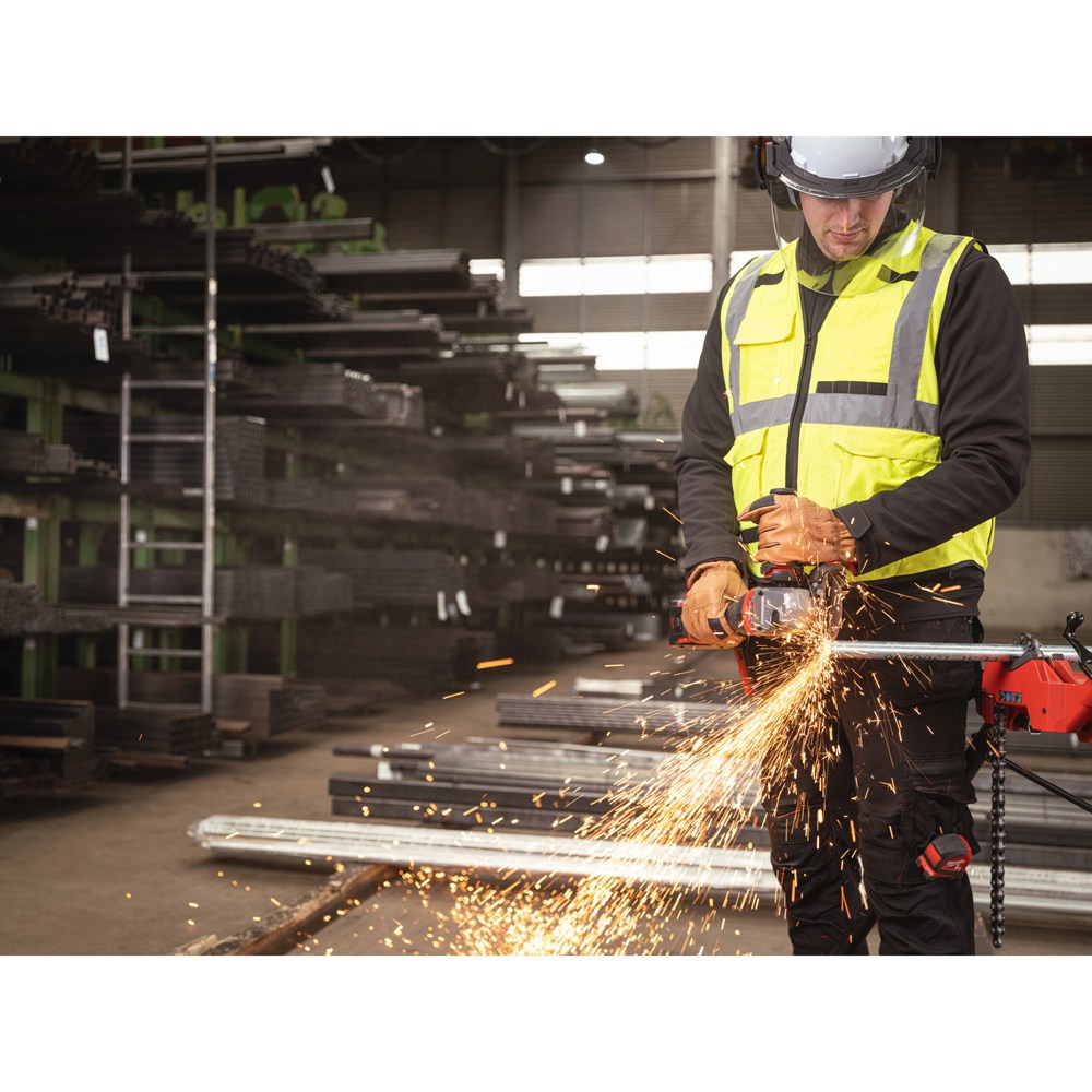 accu haakse slijper milwaukee 125mm-12