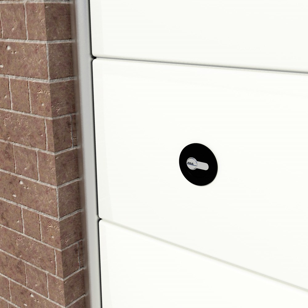 garagedeurbeveiliging zwart secumax **-7