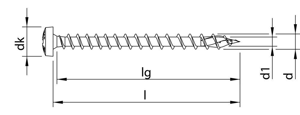 spaanplaatschroef rvs a2 heco-3