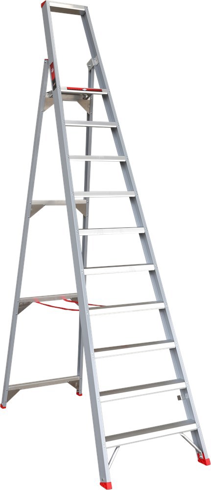 plateautrap aluminium ongecoat kelfort