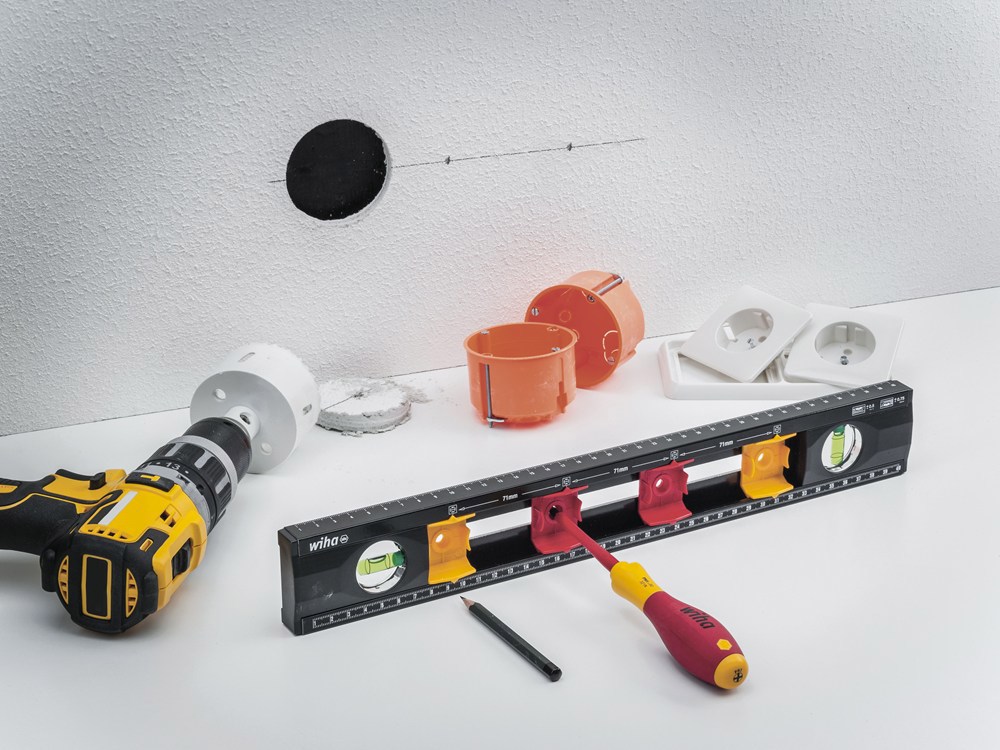 waterpas installatie wiha-7