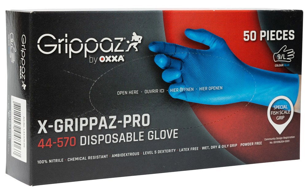 handschoenen wegwerp nitrill oxxa