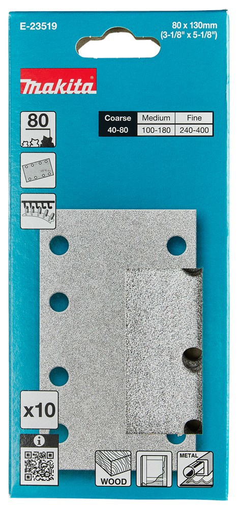 schuurstrook wit velcro makita-6