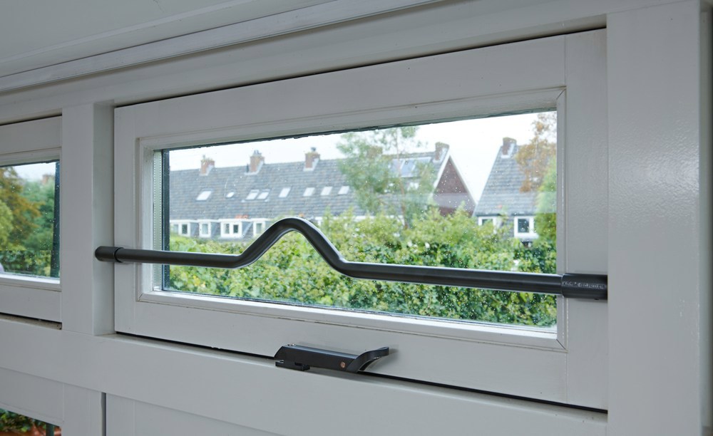 barrierestang zwart secubar skg**-3