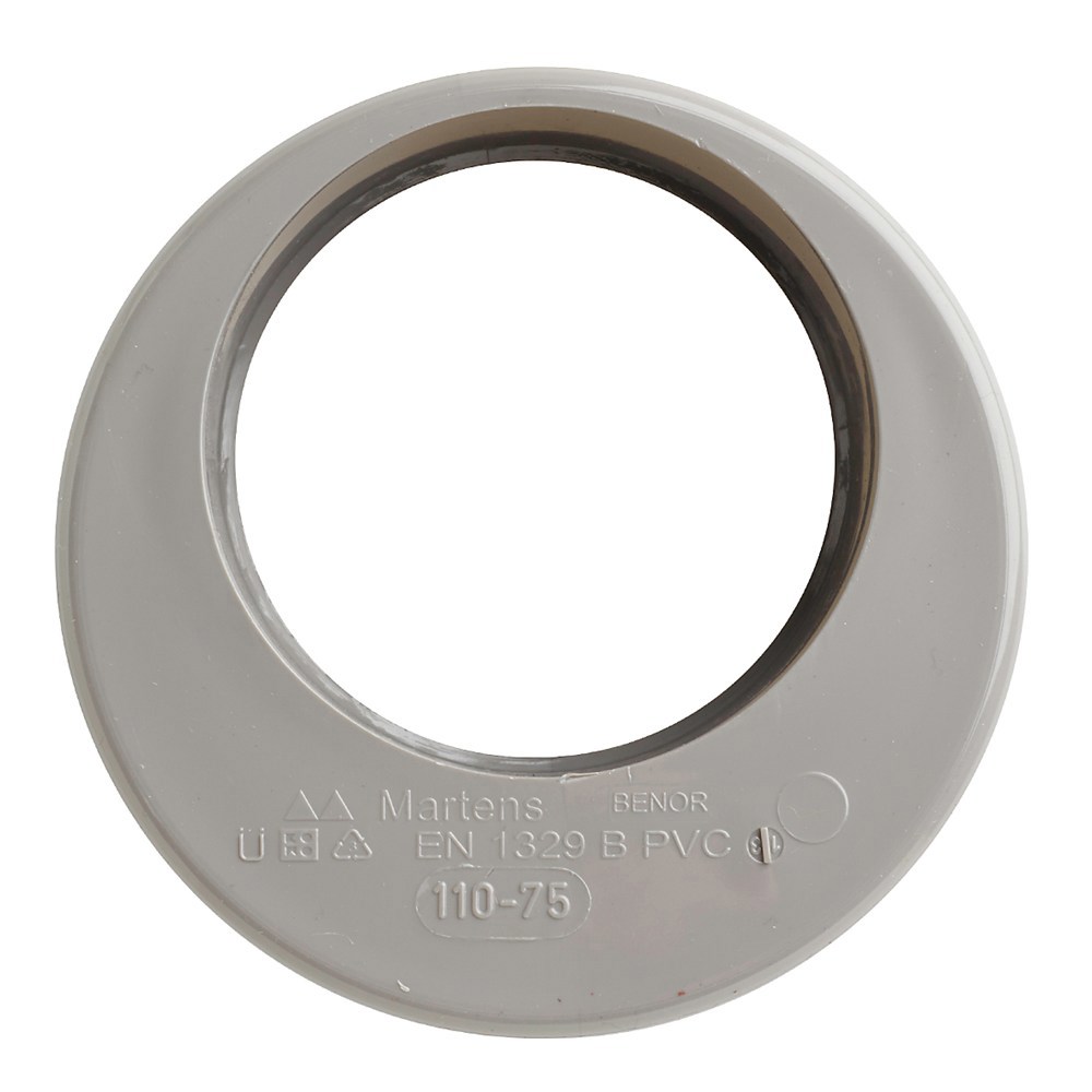 verloopring excentrisch pvc grijs rwa-3