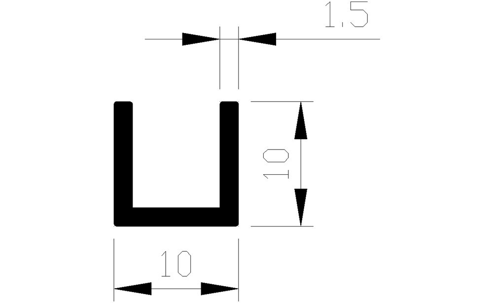 U-profiel aluminium brute-3