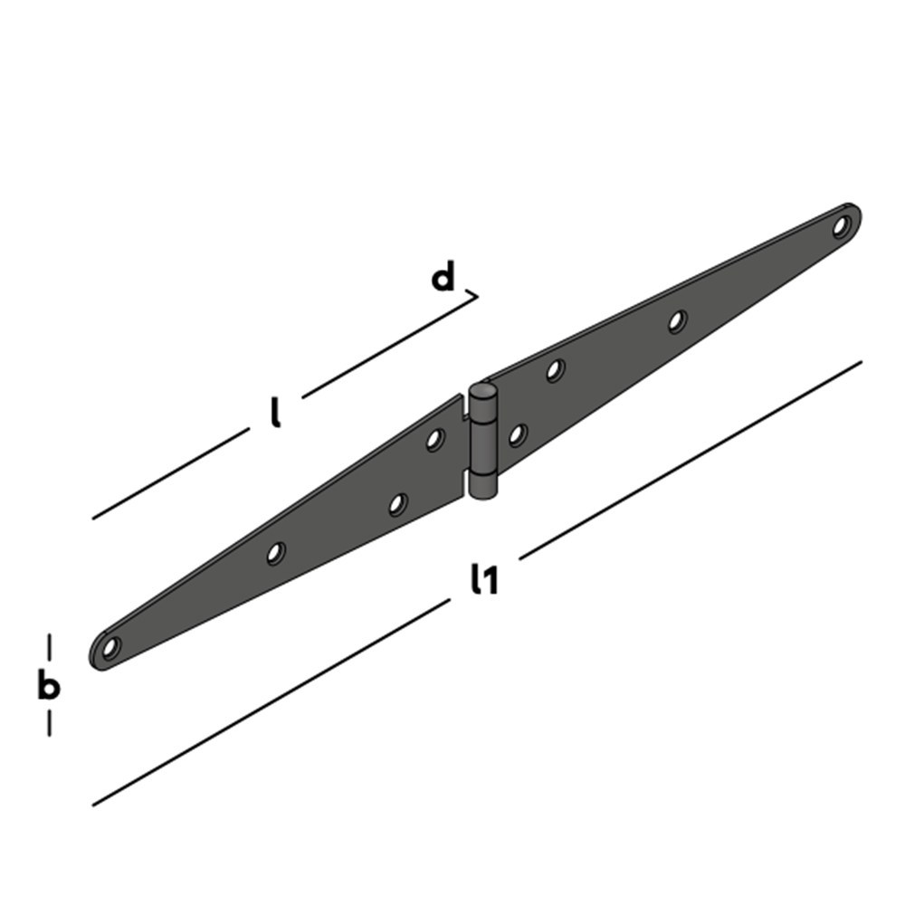 staartheng zwart epz-4