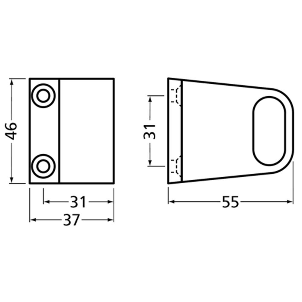 eindsteun aluminium mat zwart hermeta-3