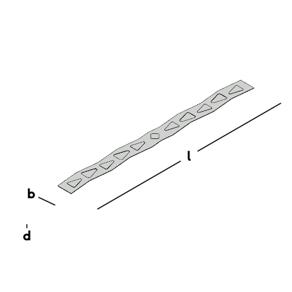 lijmkoppelstrip zig-zag rvs a4-3