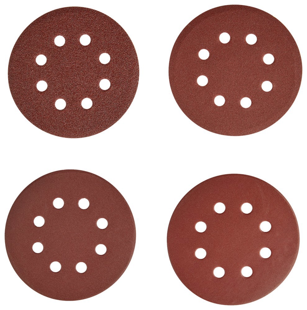 schuurschijfset rood velcro makita-3