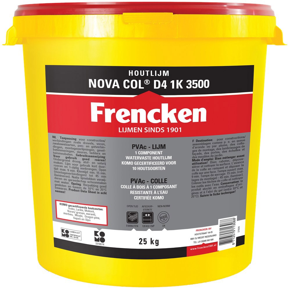 houtlijm watervast frencken