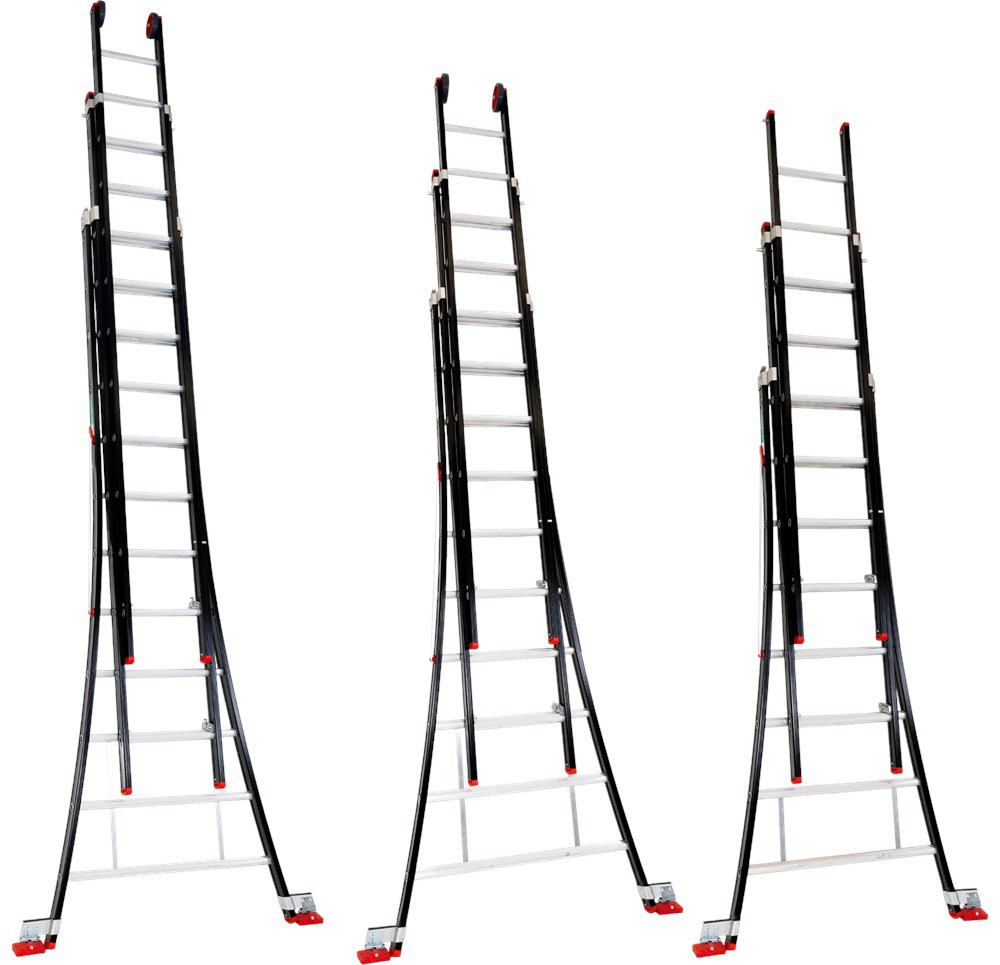 reformladder alu.zwart magnus kelfort