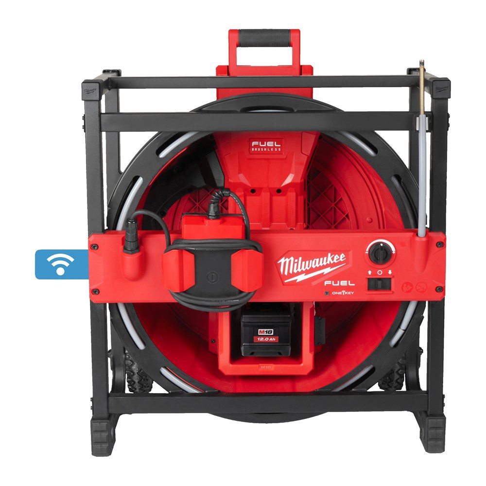 accu rioolreinigingsmachine milwaukee