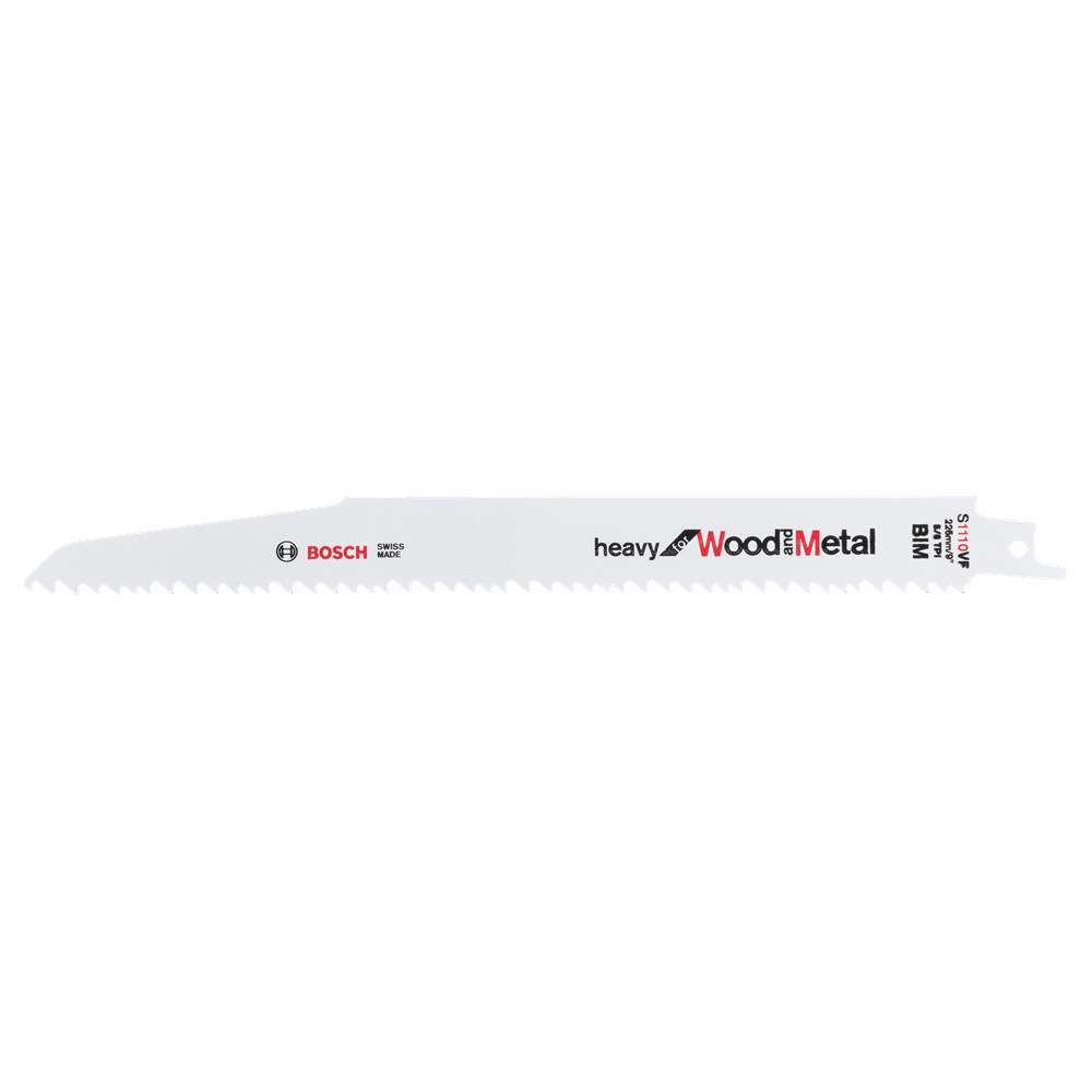 reciprozaagblad bosch heavy wood/metal