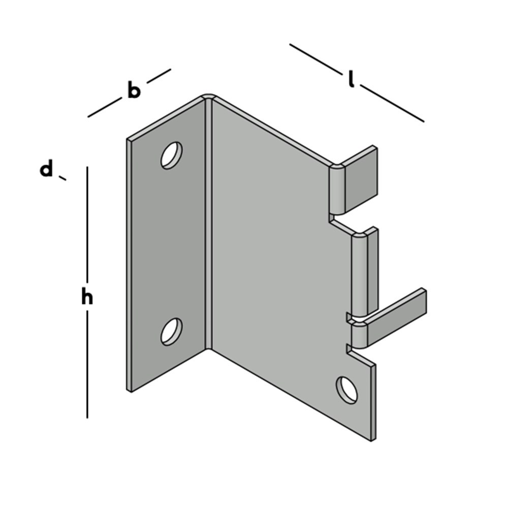 muurplaatmontageplaat sv-3