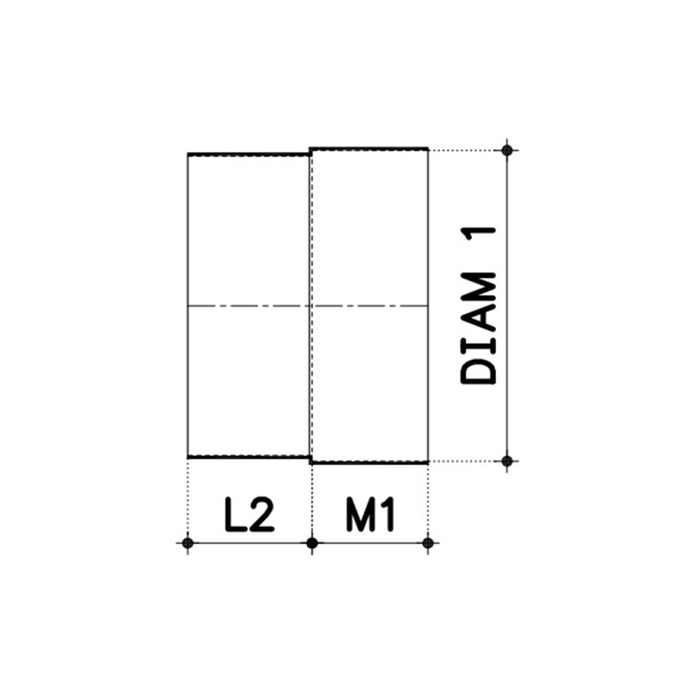 verbindingsmof pvc grijs hwa-4