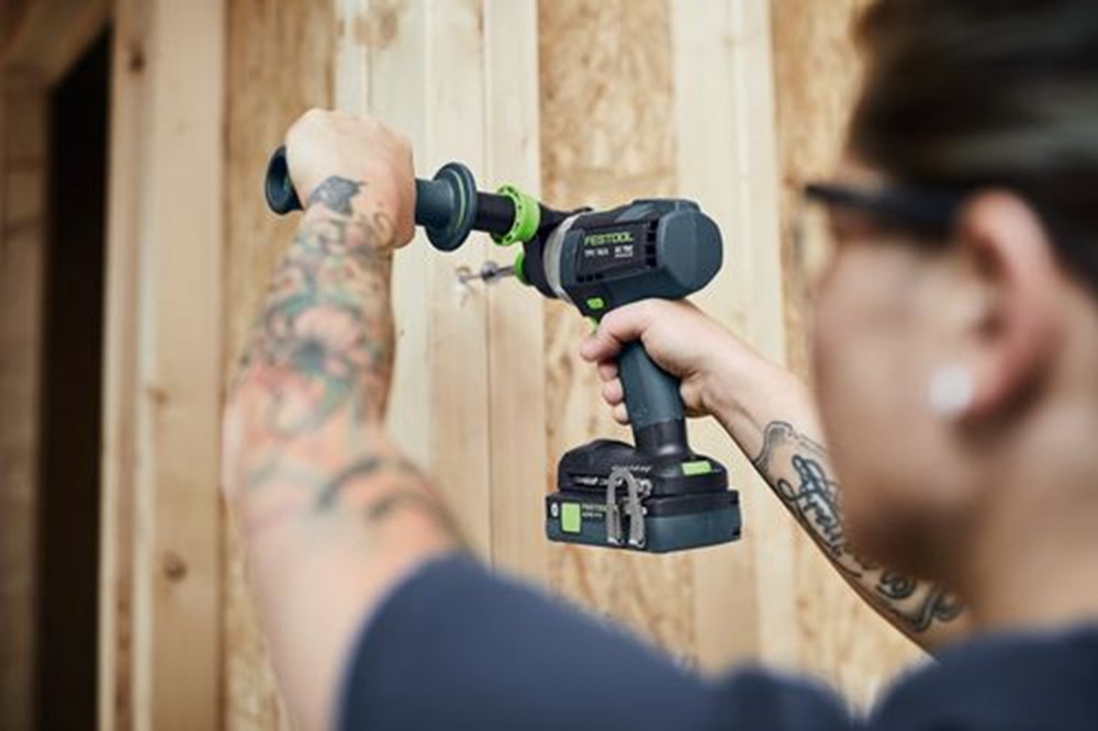 accu klopboor-/ schroefmachine festool-6