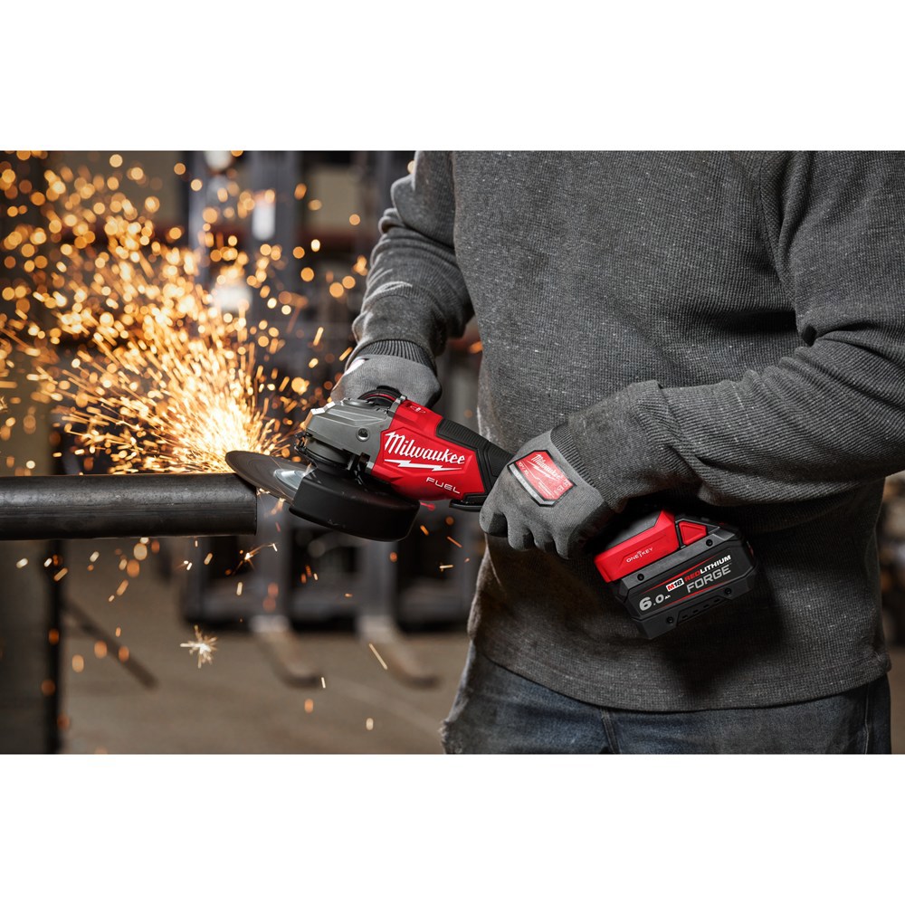 accu haakse slijper milwaukee 180mm-14