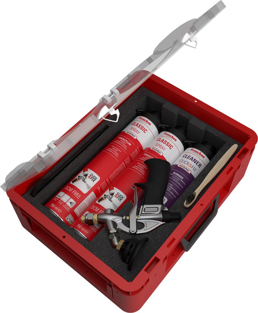 spuitlijm click & fix startset frencken