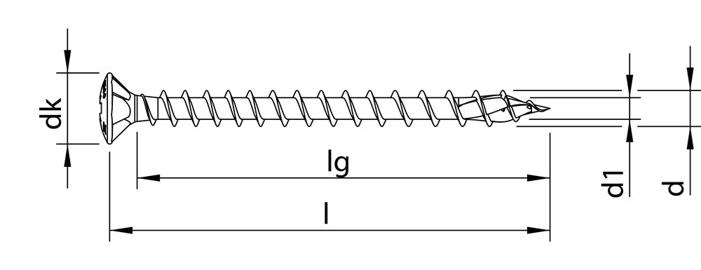 spaanplaatschroef rvs a2 heco-3