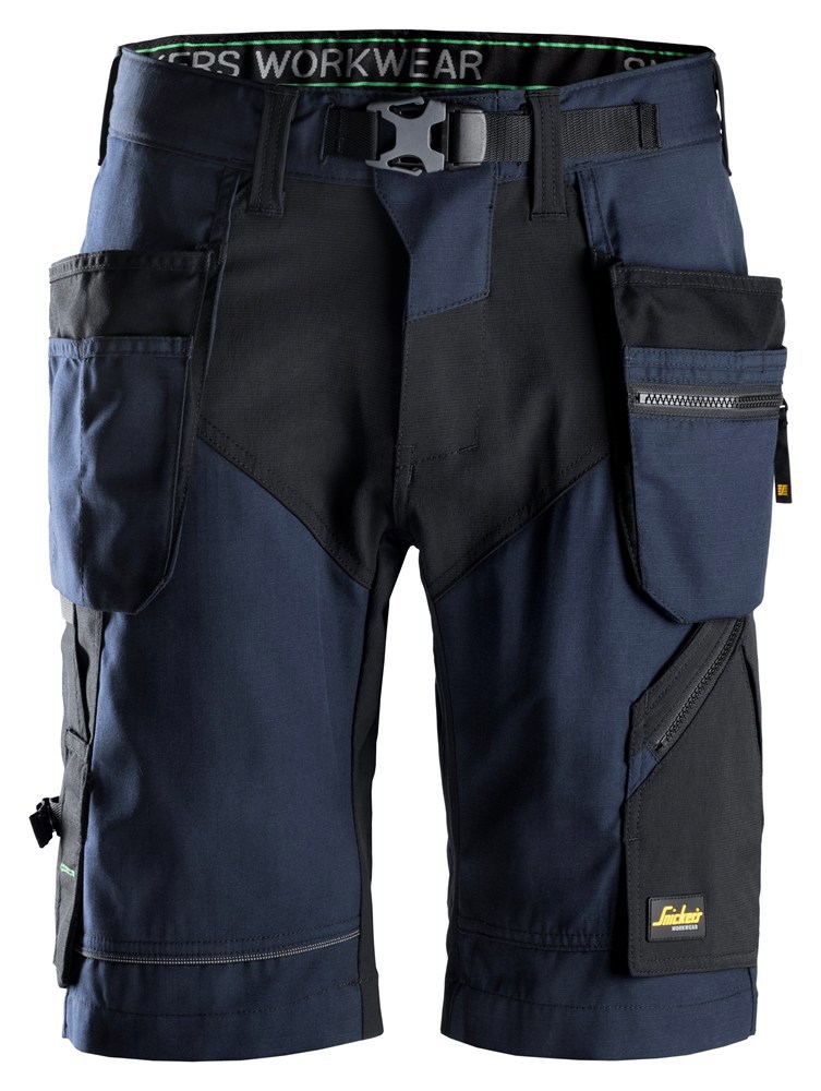 werkbroek+ kort flexiwork snickers