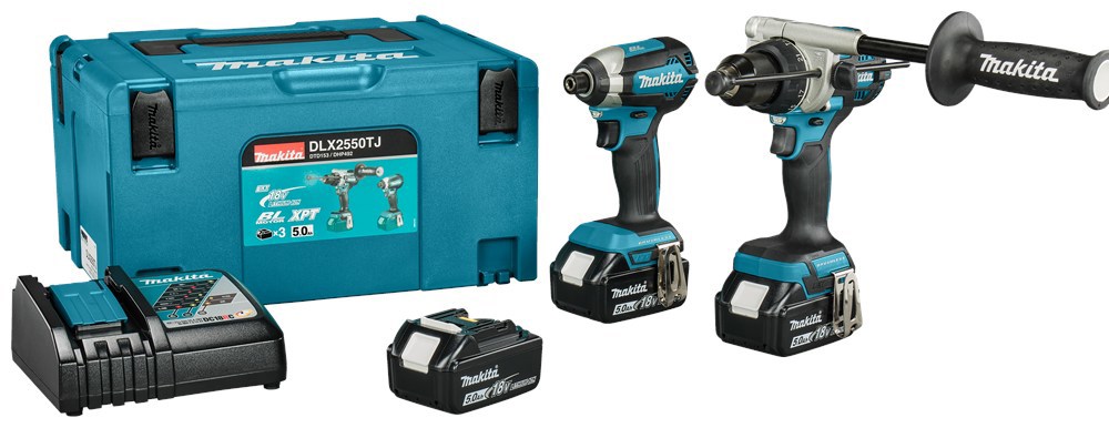 accu combiset makita 5.0Ah/18.0V