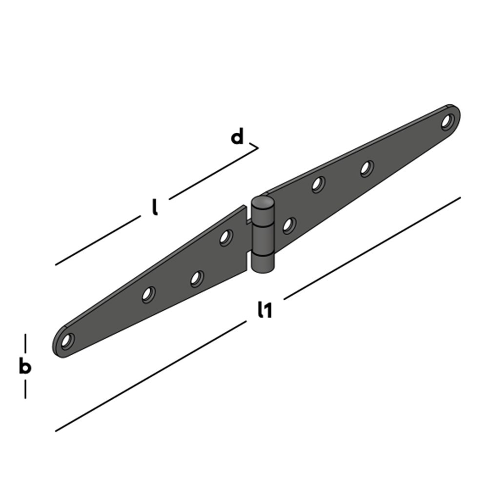 staartheng zwart epz-4