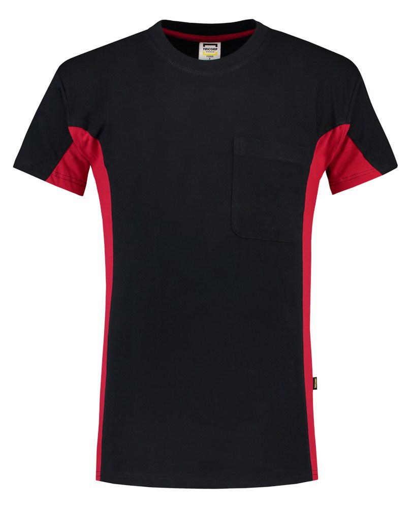 T-shirt bicolor borstzak tricorp-3
