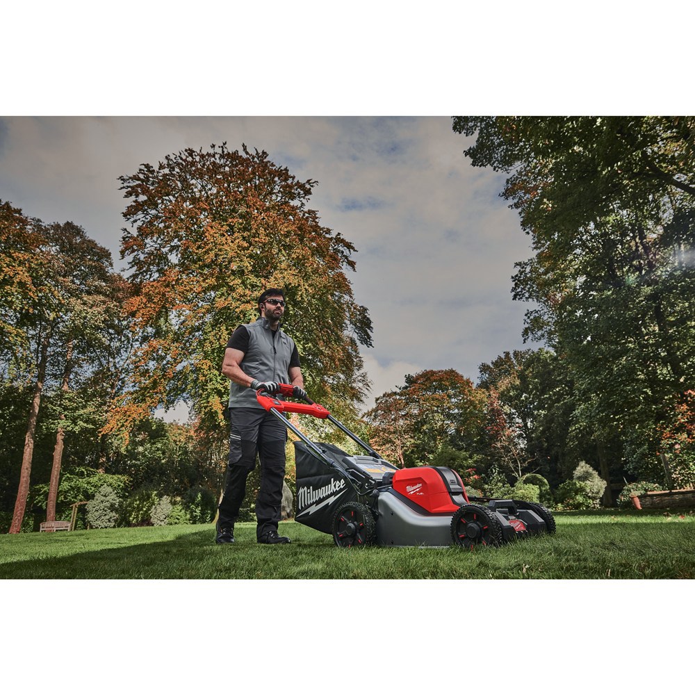 accu grasmaaier milwaukee 460mm-10