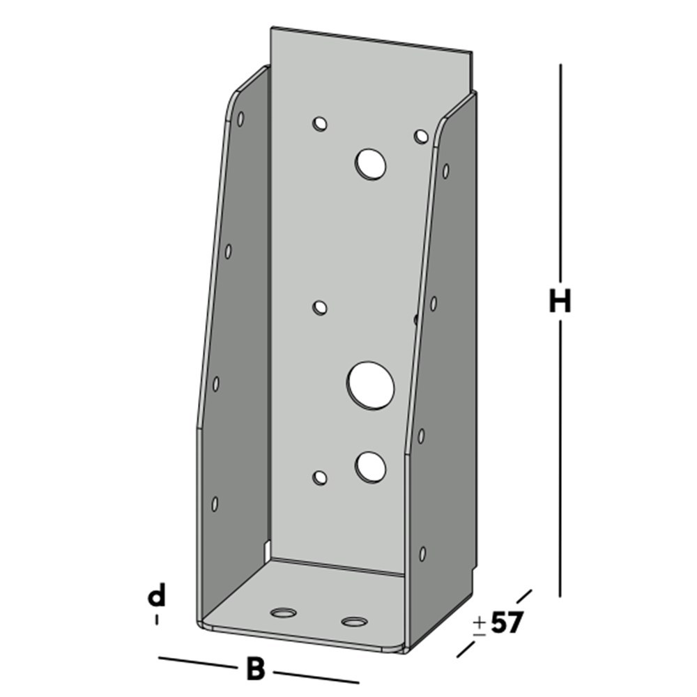 balkdrager gbs zonder lip sv-3