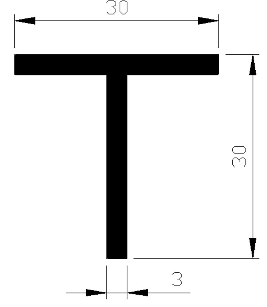 T-profiel aluminium brute-3
