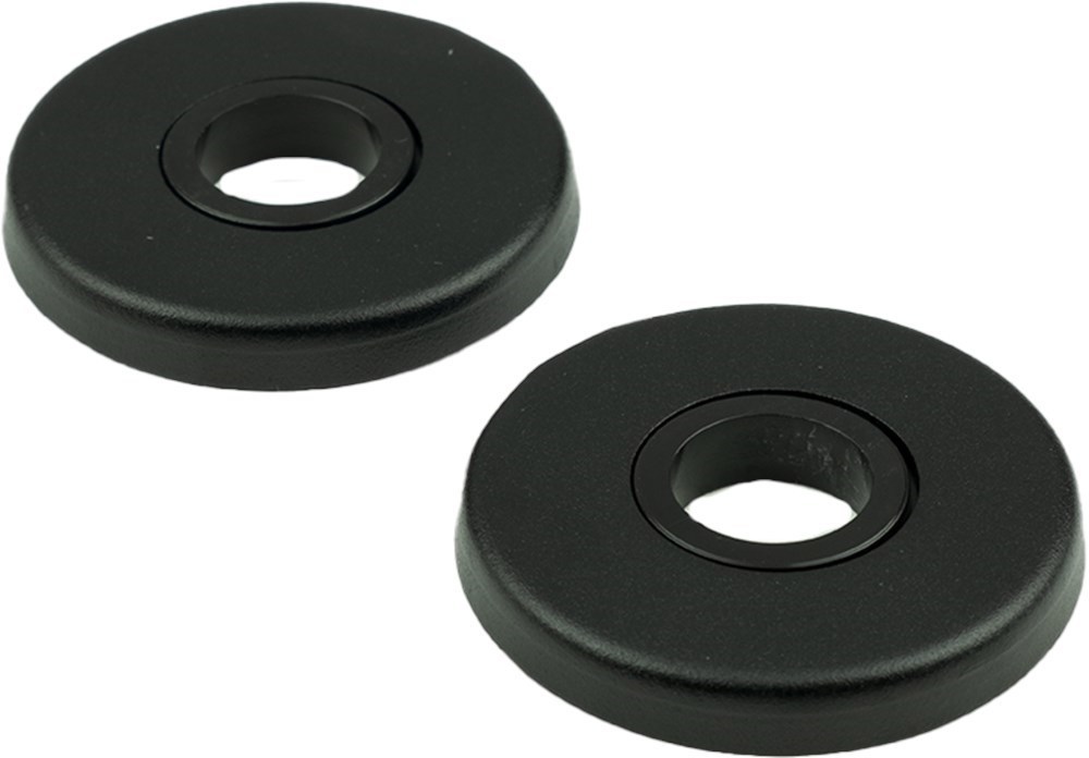 deurkrukrozet aluminium mat zwart oxloc