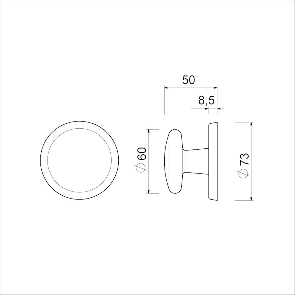 voordeurknop aluminium f1 ami-3